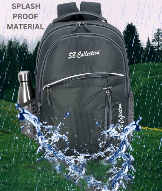 SBCOLLECTION Stylish 5 Zipper Compartment for Daily Use Tough Quality, Splash and Dust Proof 32 L Laptop Backpack