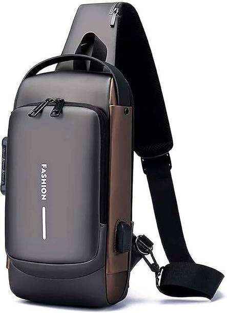 Small 15 L Backpack Water Resistant Anti Theft Sling Bag | USB Port | Travel Shoulder Bag