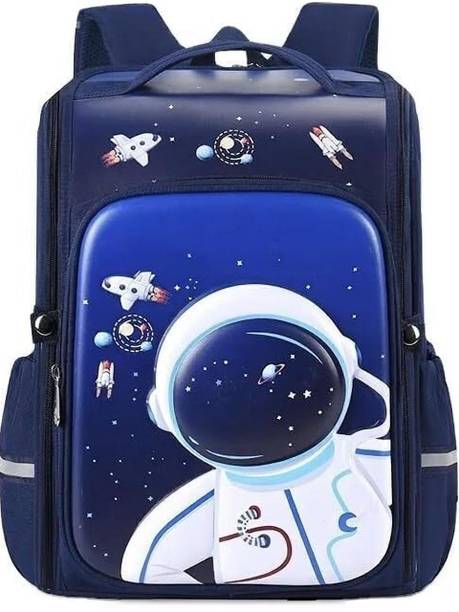 MILONI USA Astronaut Backpack for Kids Girls Stylish Durable Shoulder School 16 L Backpack
