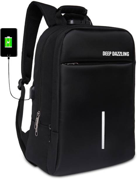 Medium 25 L Laptop Backpack Anti Theft Number Lock 15.6Inch School Backpack With USB Charging for Men|Women.