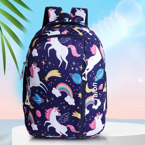 Talon Stylish Cute Fancy Design Shoulder School Tuition Backpack For Kids Boys & Girls 22 L Backpack