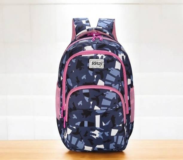 RITZY 40 L GIRLS AND WOMEN Backpack FOR SCHOOL COLLEGE TRAVEL BACKPACK22( NAVY BLUE) 45 L Backpack