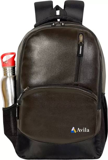 Avila Leather Laptop Bags for Men and Women / College Bags / School Bags 30 L Laptop Backpack