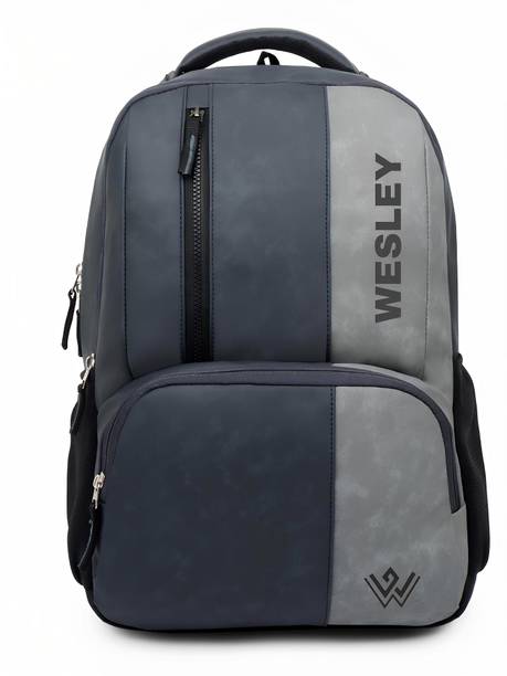 Large 35 L Laptop Backpack Vintage Faux Leather Pu Waterproof Unisex Office/College/Business/School/bags