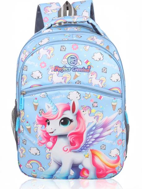 PERFECT GENIUS FunBuddy School – Lightweight, Durable & Stylish Bag for Kids (3-9 Yrs) 24 L Backpack