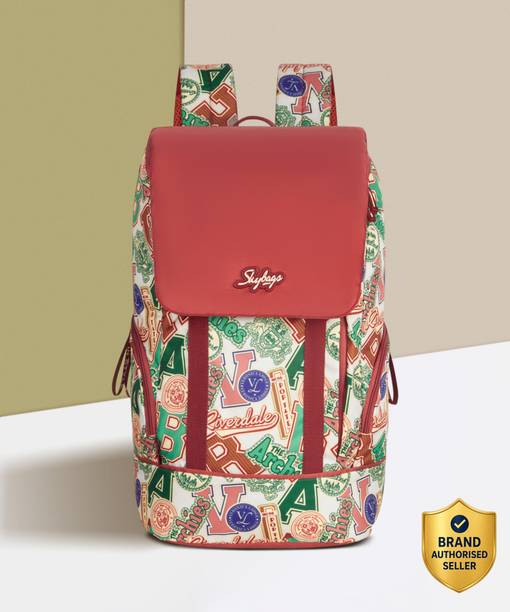 Medium 22 L Laptop Backpack ARCHIES COLLEGE BACKPACK 01 (E) RED