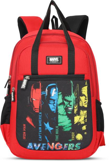 Priority 14 inch Small Marvel Avengers Printed 23 L Backpack