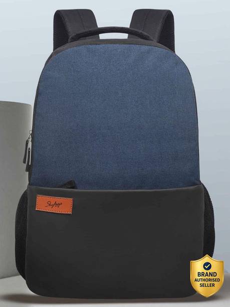 Small 18 L Laptop Backpack Evo Black & Navy