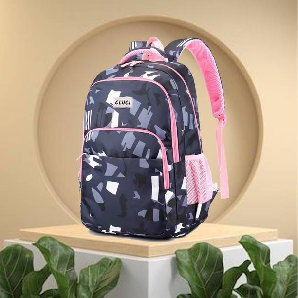 Cluci New Stylish Trendy School BagTution Bag College Waterproof Backpack Girls&Women Waterproof Backpack