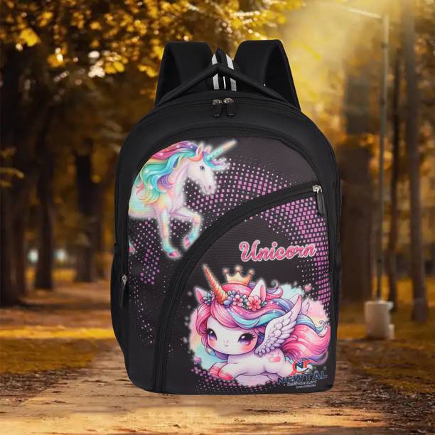 newtal Backpack FunBuddy School Bag – Lightweight, Durable & Stylish for Kids 35 L Backpack