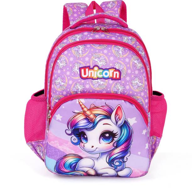 liger Unicorn Printed School Bag for Boys & Girls 16 Inch Waterproof Backpack 25 L Backpack