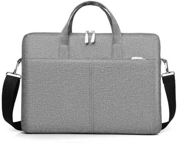 Small 8 L Laptop Backpack Professional Grey Laptop Bag With Adjustable Shoulder Strap for Men & Women 726