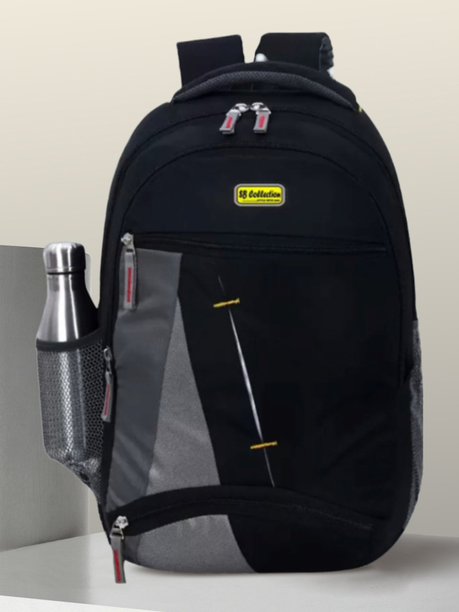SBCOLLECTION Stylish 5 Zipper Compartment for Daily Use Tough Quality Splash & Dust Proof 32 L Laptop Backpack