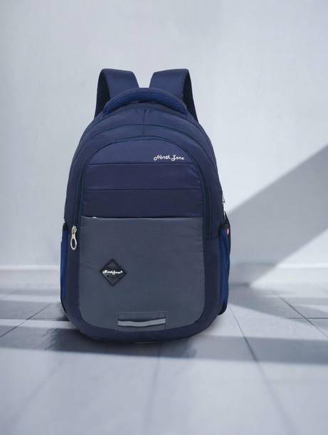 NorthZone Unisex 15.6 inch 25 L Casual Waterproof Laptop/Travel/Office/School/College/Business Bag/Backpack (Navy blue 32 L Laptop Backpack