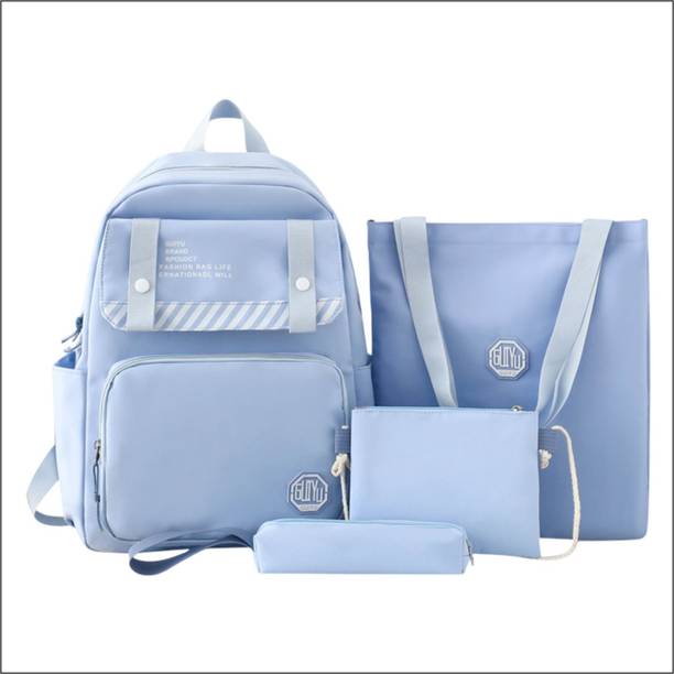 Tinytot SB299_02 Japanese Style Korean Unisex School College Casual Laptop Backpack Bag 25 L Backpack