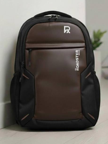 Large 37 L Laptop Backpack Water Resistant with Raincover & Bottom Pad