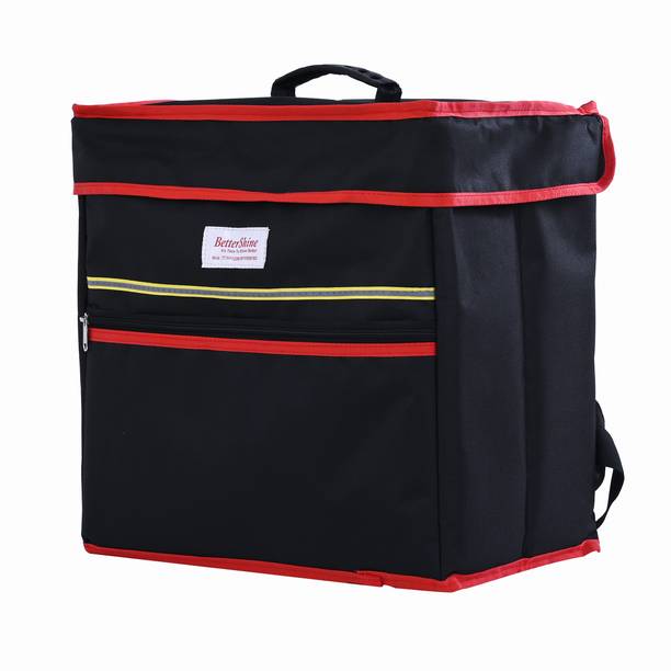 53 L Backpack Black Food/Cake/Pizza/Icecream Delivery Bag Thermal Insulated For Restaurant