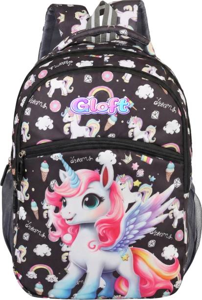 Akram garments Kids Disney Prince's cartoon School Backpack Bag for Baby Girls & Boy 3-7 Years Waterproof School Bag