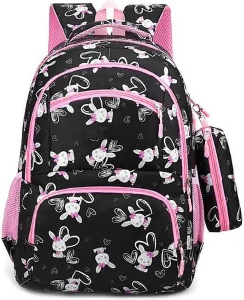 TOPMOON FASHION Girls Printed Backpack Bag Perfect for College & Schools 35 L Laptop Backpack