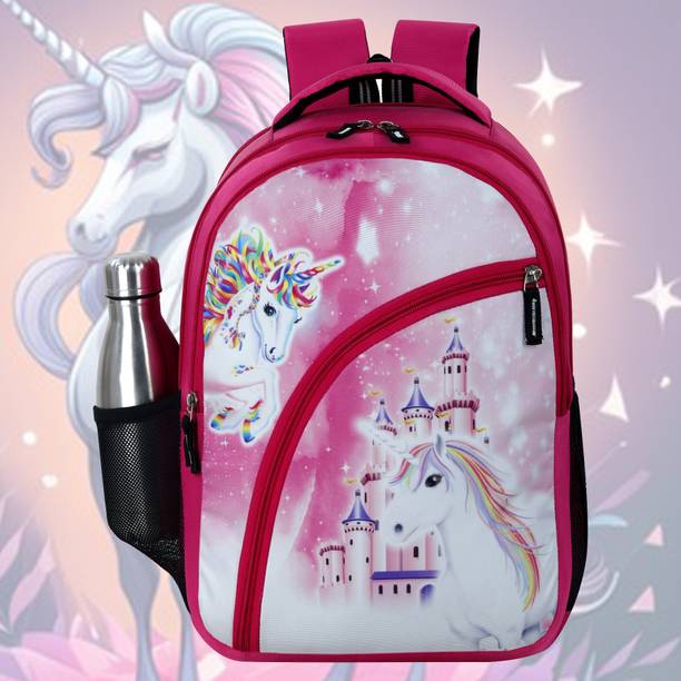 pacificent Backpack Star Print School Backpack for Kids (4-9 Years) 22 L Backpack