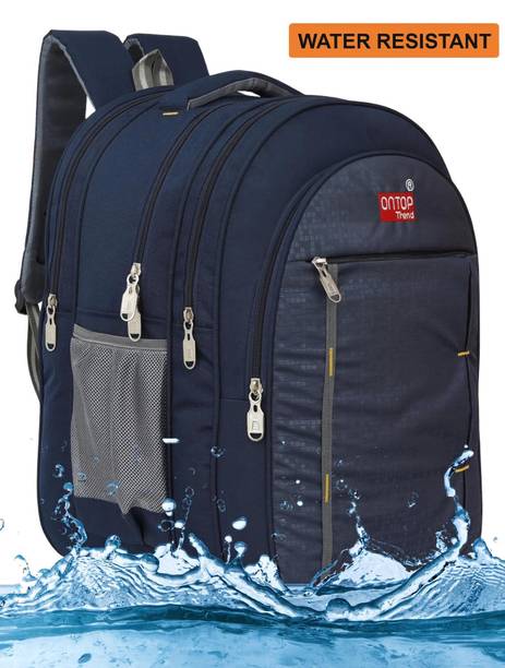 Ontop trends Unisex Backpack (5 Pockets) Heavy Duty durable School Bag Class 5th to 10th 68 L Backpack