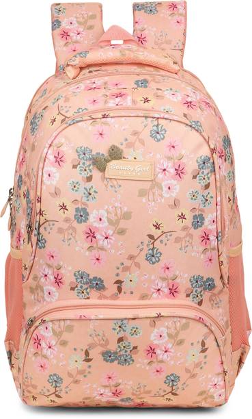 Beauty Girl BY HOTSHOT1521|SchoolBag|TuitionBag|CollegeBackpack|ForGirls&Women|Floral Design 32 L Backpack