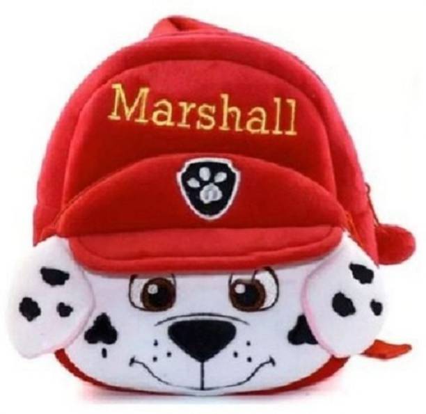 Small 2 L Backpack Kids School Bag Marshall Soft Plush Cartoon Baby Boys/Girls Plush Bag
