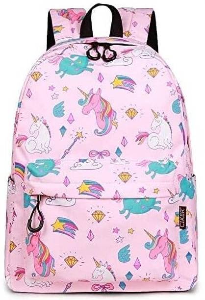 MELVIS Pink Unocrn Backpack 20 L Backpack