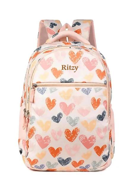 RITZY 40 L GIRLS AND WOMEN Backpack FOR SCHOOL COLLEGE TRAVEL BACKPACK22(PEACH) 45 L Backpack