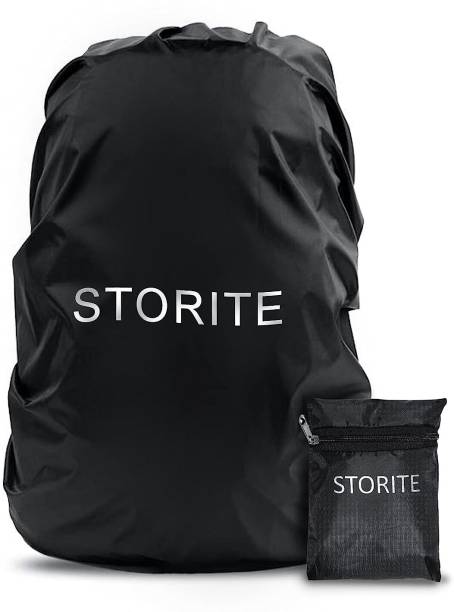 STORITE Dust & Rain Cover for Backpack with Pouch, Adjustable Cover Dust Proof, Waterproof Laptop Bag Cover, School Bag Cover