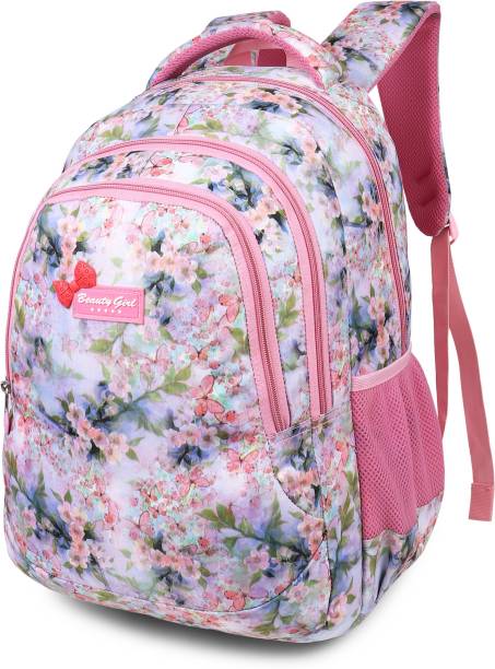 BEAUTY GIRLS BY HOTSHOT1566|School Bag|Tuition Bag|College Backpack|ForGirls&Women| Waterproof School Bag