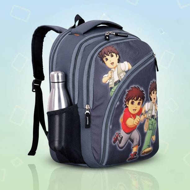 ZERUS stylish cartoon kids backpack for school daily use with padded straps Waterproof School Bag