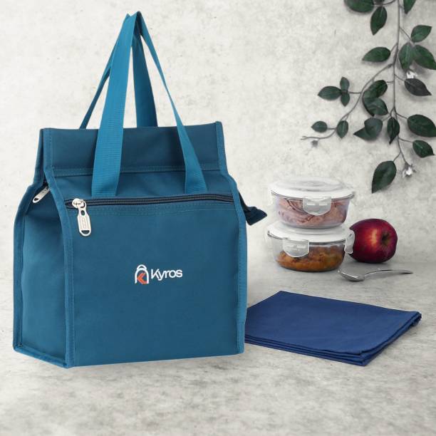Kyros Lunch Bag Small for Office Men Women and Kids Polyester Tiffin Bags Lunch Bag Waterproof Lunch Bag