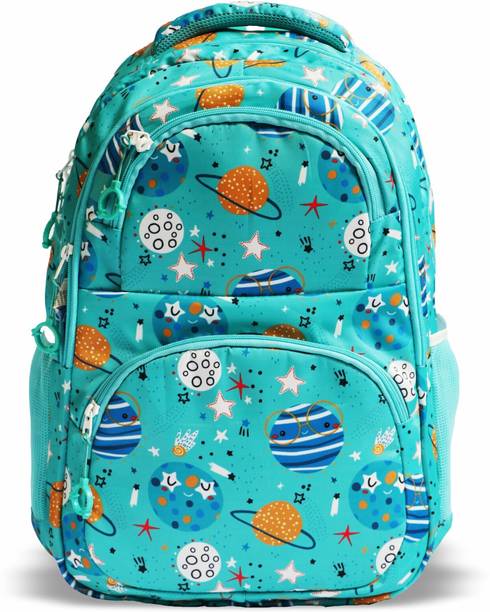 AYZON Premium Quality Printed Soft touch Lightweight Designer Kids School backpack Waterproof School Bag