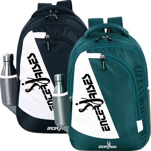 SJ Enterprises combo 2set Bag backpack/ office/Laptop Backpack For Girls & Boys Waterproof School Bag