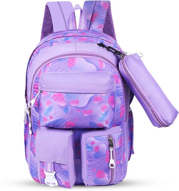 Baby Girl school bags for girls | Korean School Bags for Girls | Waterproof School Bag Waterproof Multipurpose Bag