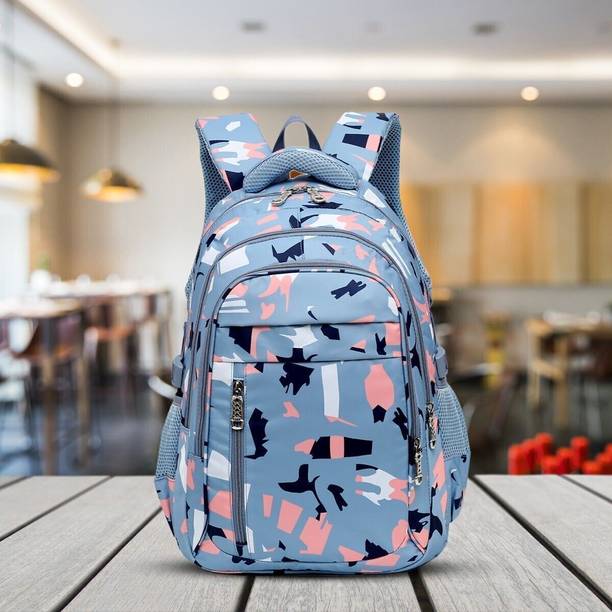 Tinytot Collage,Traval backpack 2nd standard onward Waterproof School Bag