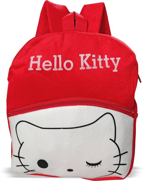 Fab Kids Soft Toy Red School Bag Backpack