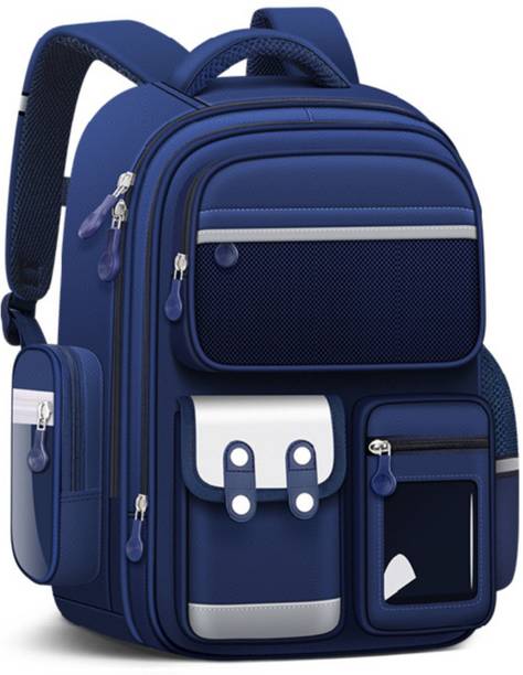 DUMON Kids School Backpack with Multiple Compartments, Lightweight Daily Use Waterproof Backpack