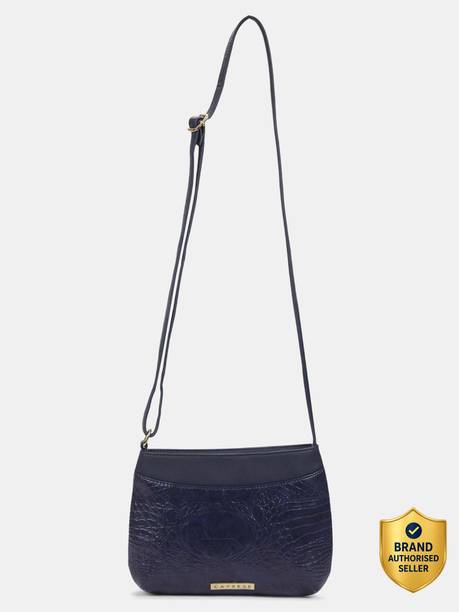 Pupa Sling Medium Navy Blue Bag for Women Sling Bag