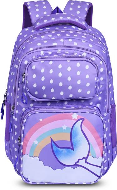True Human Lightweight,Trendy,Coaching/ School/Tuition Backpacks for Girls,Kids School Bag School Bag