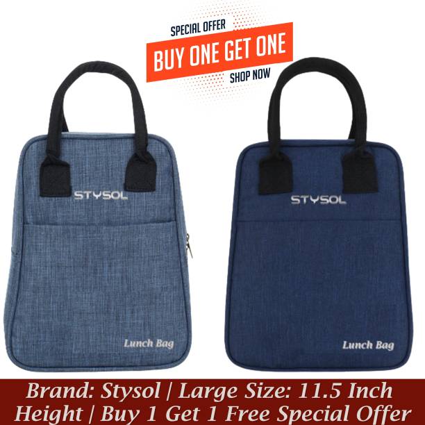 Stysol Insulated Bag for Men Women Boy Girl, Lunch Bag combo Waterproof Lunch Bag