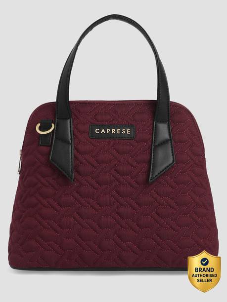 Dewy Satchel Medium Maroon Bag for Women Messenger Bag