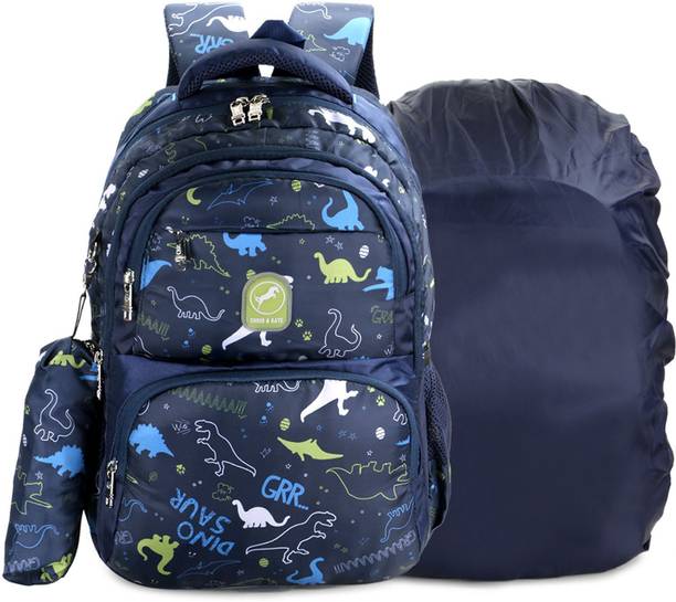 Chris & Kate large laptop backpack with Raincover, college bag, travel bag for men and women Waterproof School Bag