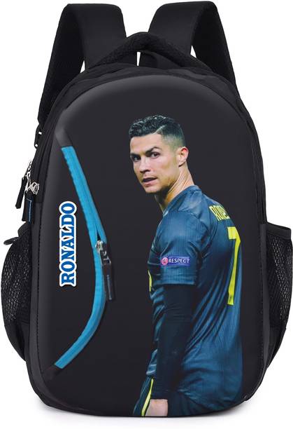 Ronaldo Laptop Backpack Travel Daytrip Office College for Girls & Boys Multi-Purpose Bag Waterproof School Bag