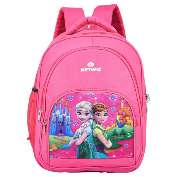Netwiz New style bags beuaty Waterproof School Bag for Girls (LKG/UKG/1st Class) Waterproof School Bag