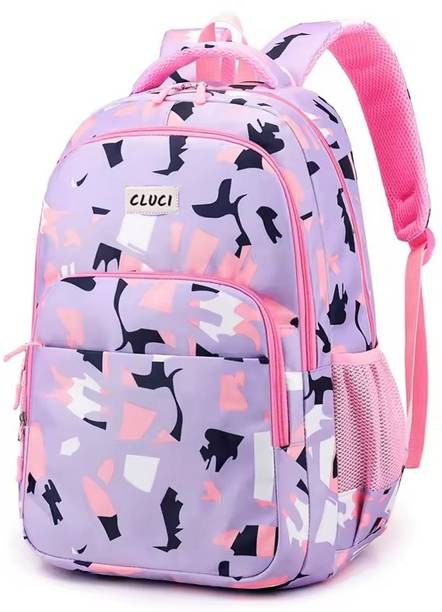 Cluci for Girls College Backpack Coaching Bag School Tuition Bag Waterproof School Bag 35 L Backpack