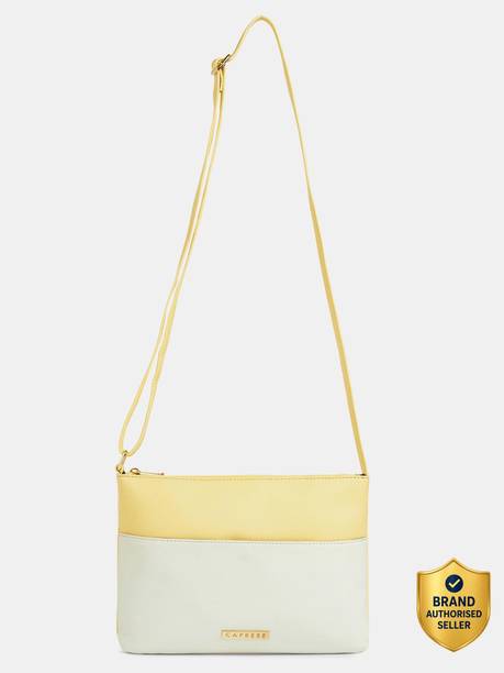 Kiwi Sling Medium Butter Yellow Bag for Women Sling Bag