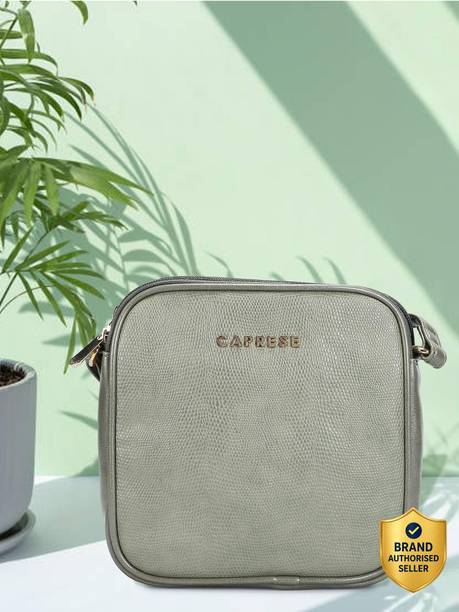 Zenith Sling Medium Sage Green Bag for Women Sling Bag