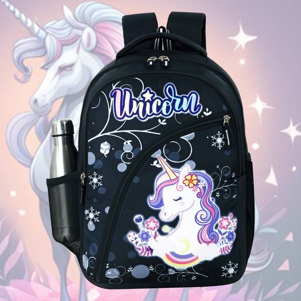 pacificent Backpack Star Print School Backpack for Kids (4-9 Years) 22 L बैकपैक